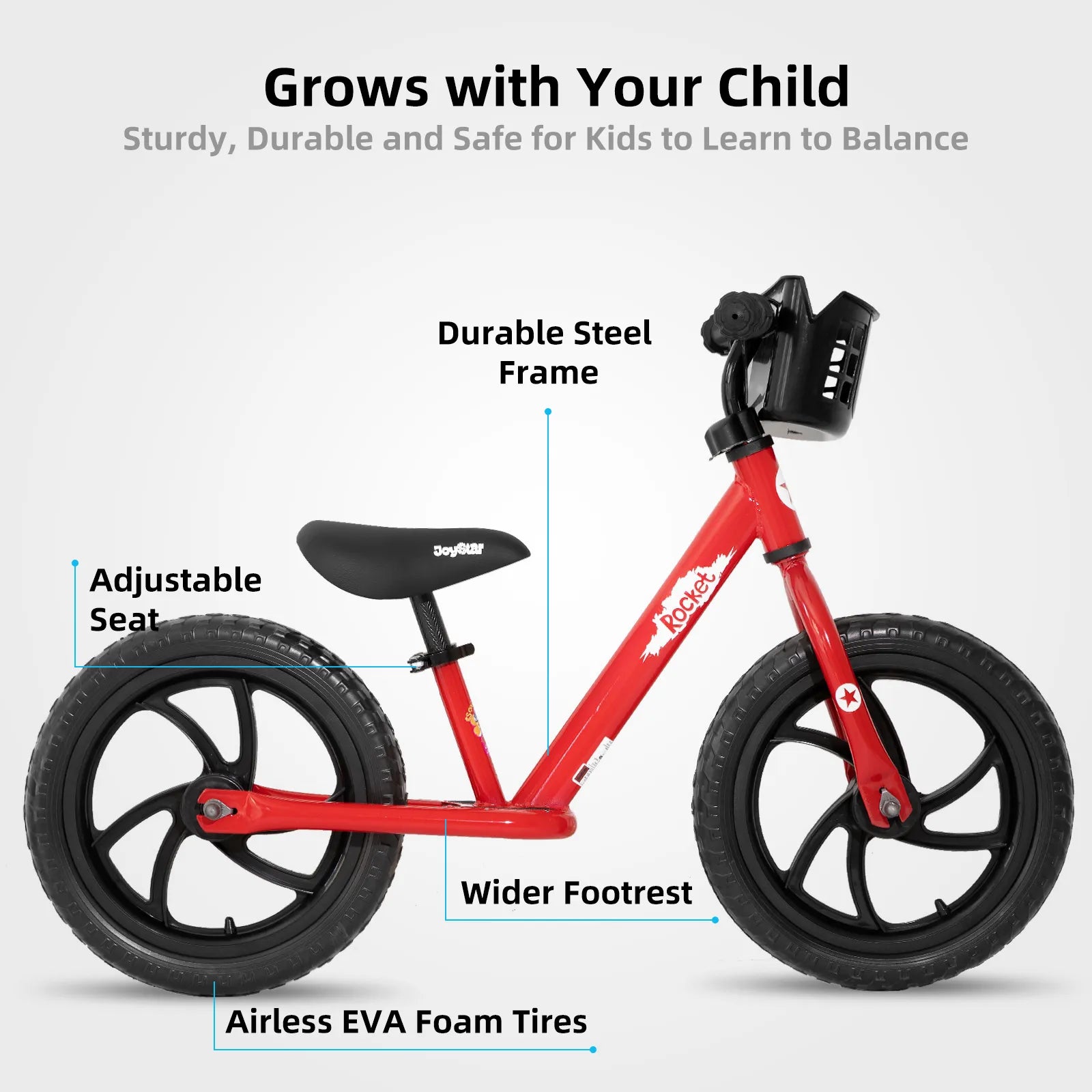 JOYSTAR Roadster 12"/14" Kids Balance Bike