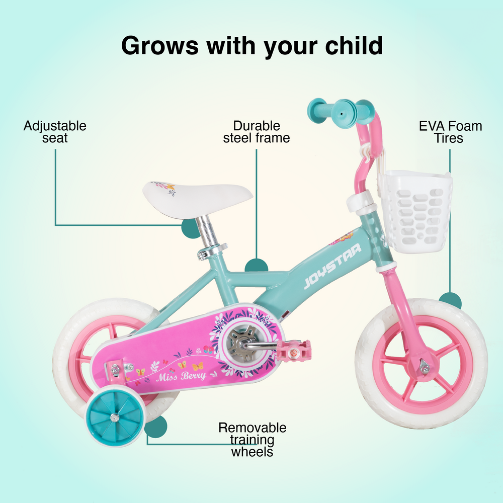 JOYSTAR Miss Berry Kids Bike for 1-4 yrs Girls & Boys