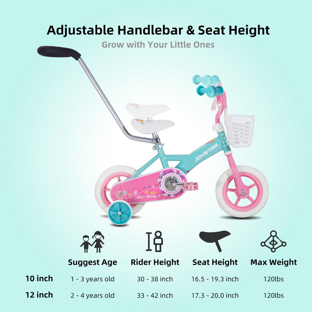 JOYSTAR Miss Berry Kids Bike for 1-4 yrs Girls & Boys