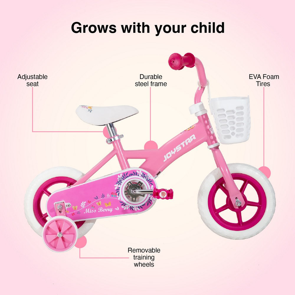 JOYSTAR Miss Berry Kids Bike for 1-4 yrs Girls & Boys