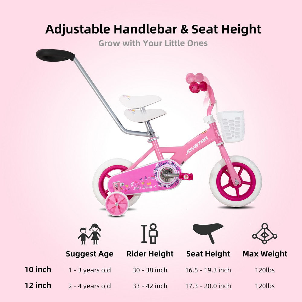 JOYSTAR Miss Berry Kids Bike for 1-4 yrs Girls & Boys