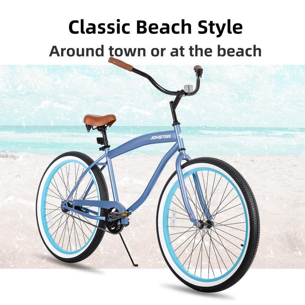 JOYSTAR 20 24 26 Inch Beach Cruiser Bike