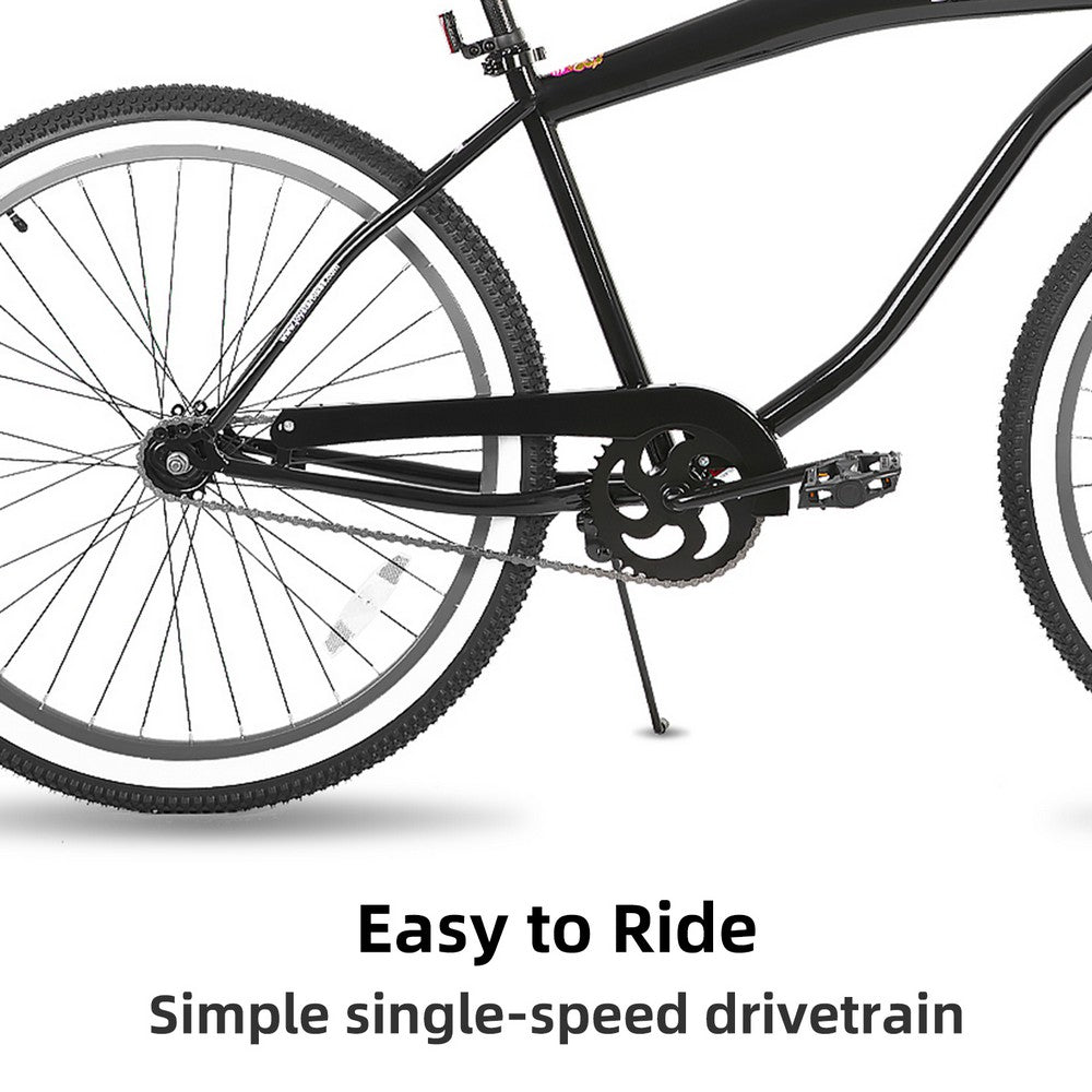 JOYSTAR 20 24 26 Inch Beach Cruiser Bike