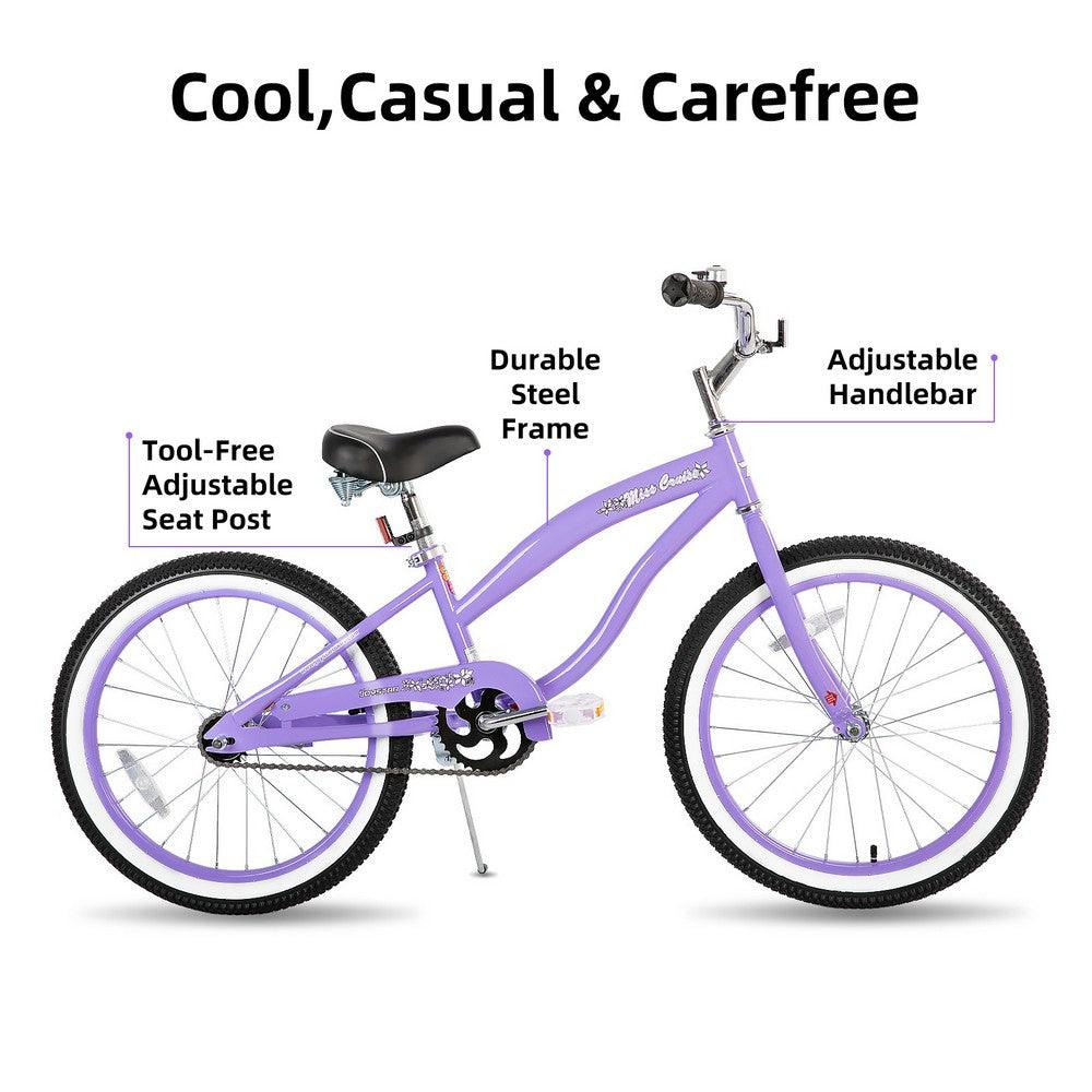 JOYSTAR 20 24 26 Inch Beach Cruiser Bike