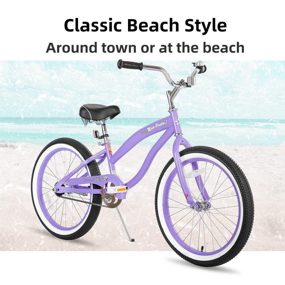 JOYSTAR 20 24 26 Inch Beach Cruiser Bike