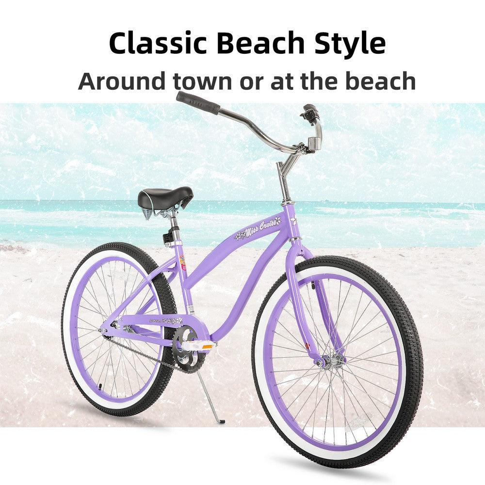 JOYSTAR 20 24 26 Inch Beach Cruiser Bike