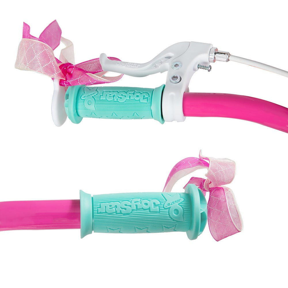 JOYSTAR Unicorn Girls Bike with Doll Carrier