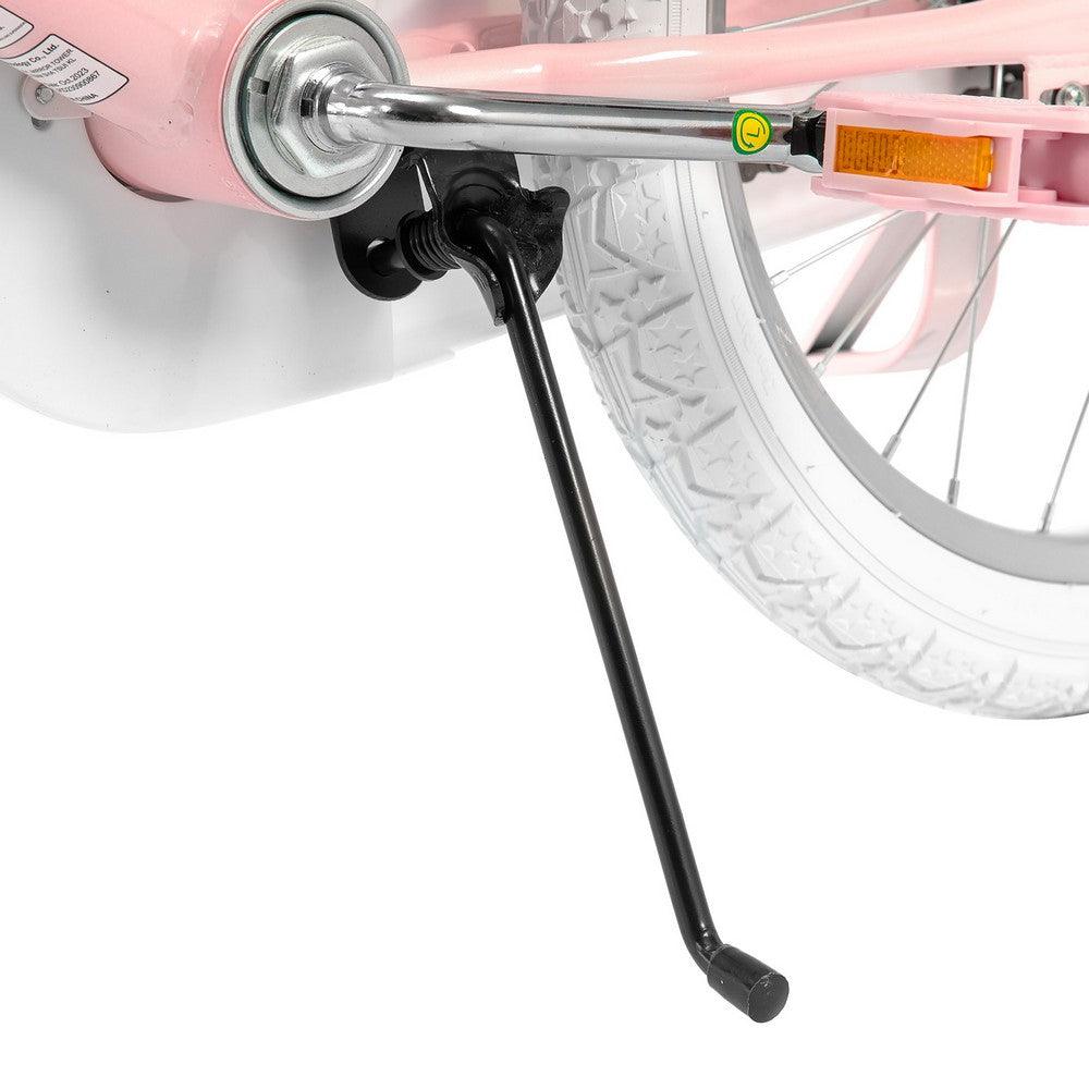 JOYSTAR Unicorn Girls Bike with Doll Carrier