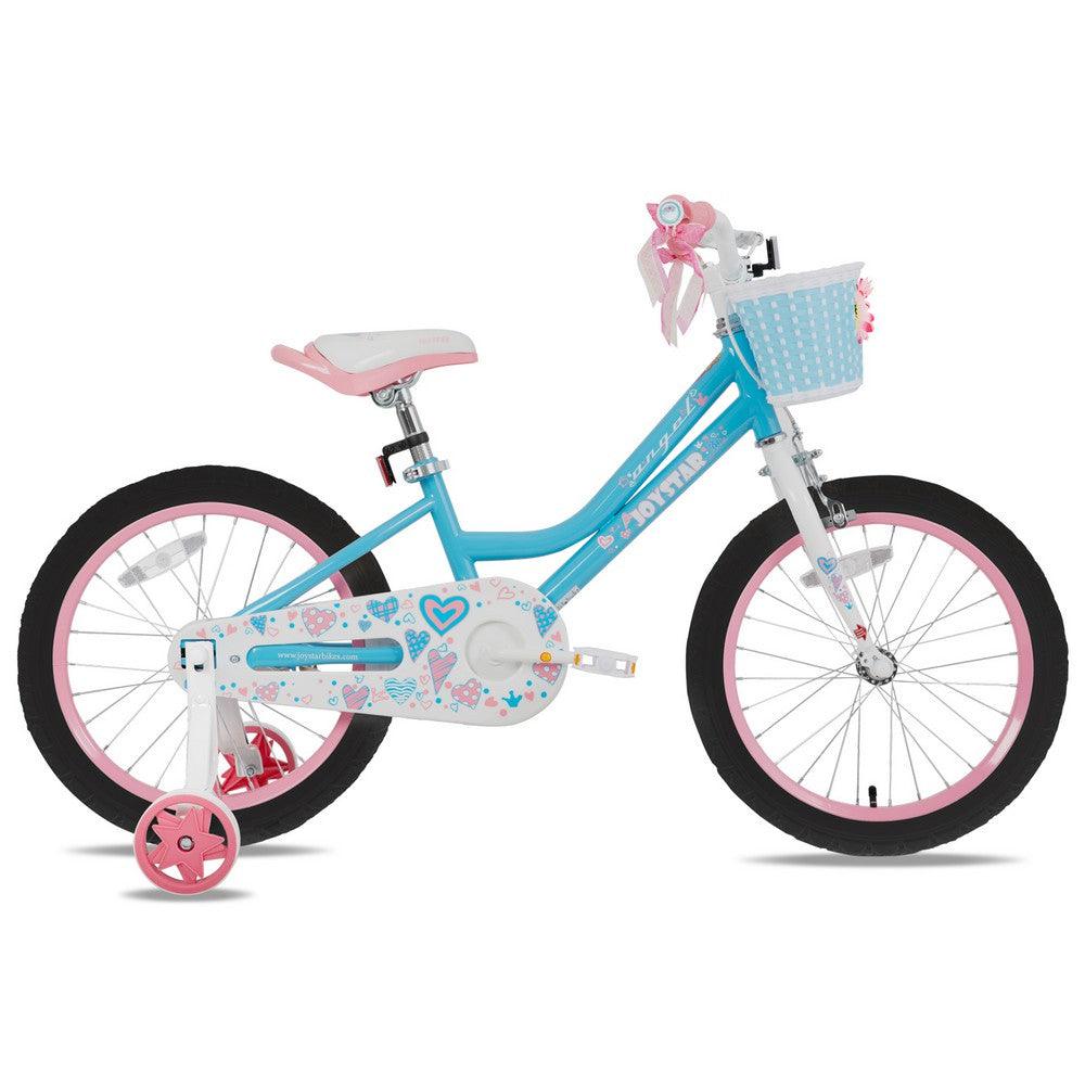 JOYSTAR Angel Girls Bike with Training Wheels & Basket