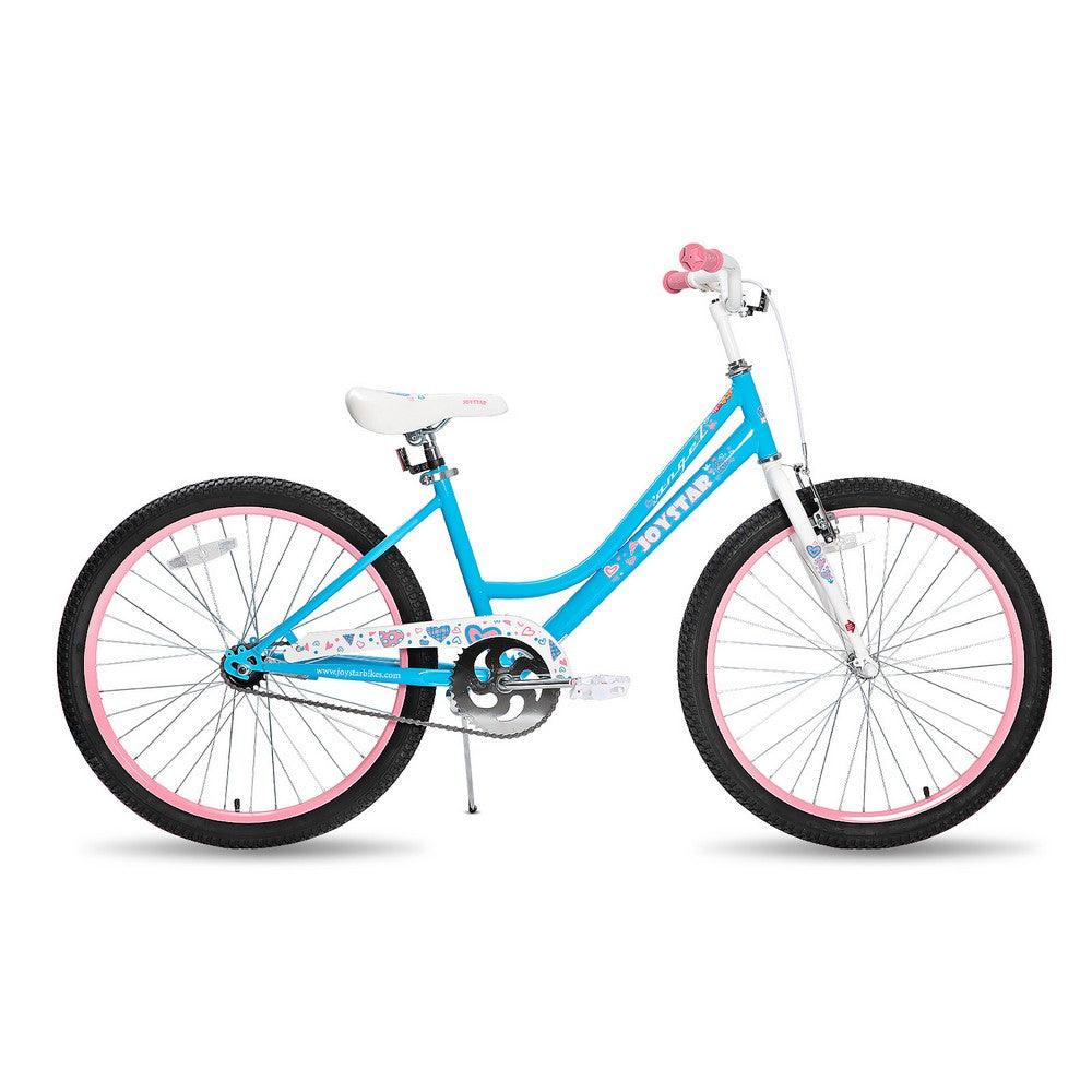 JOYSTAR Angel Girls Bike with Training Wheels & Basket