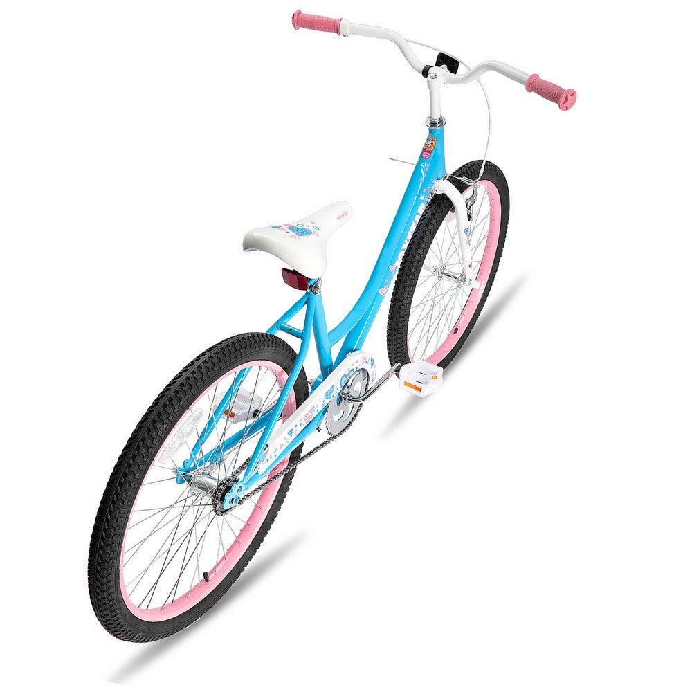 JOYSTAR Angel Girls Bike with Training Wheels & Basket