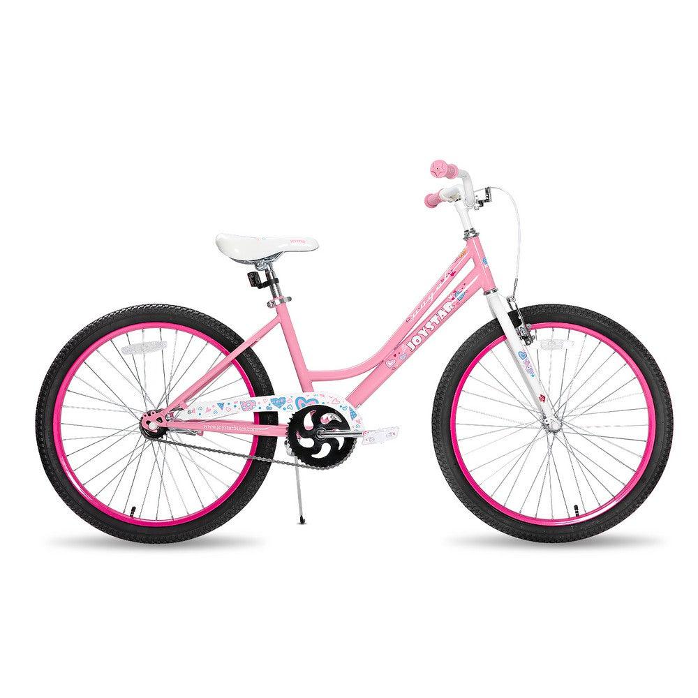 JOYSTAR Angel Girls Bike with Training Wheels & Basket