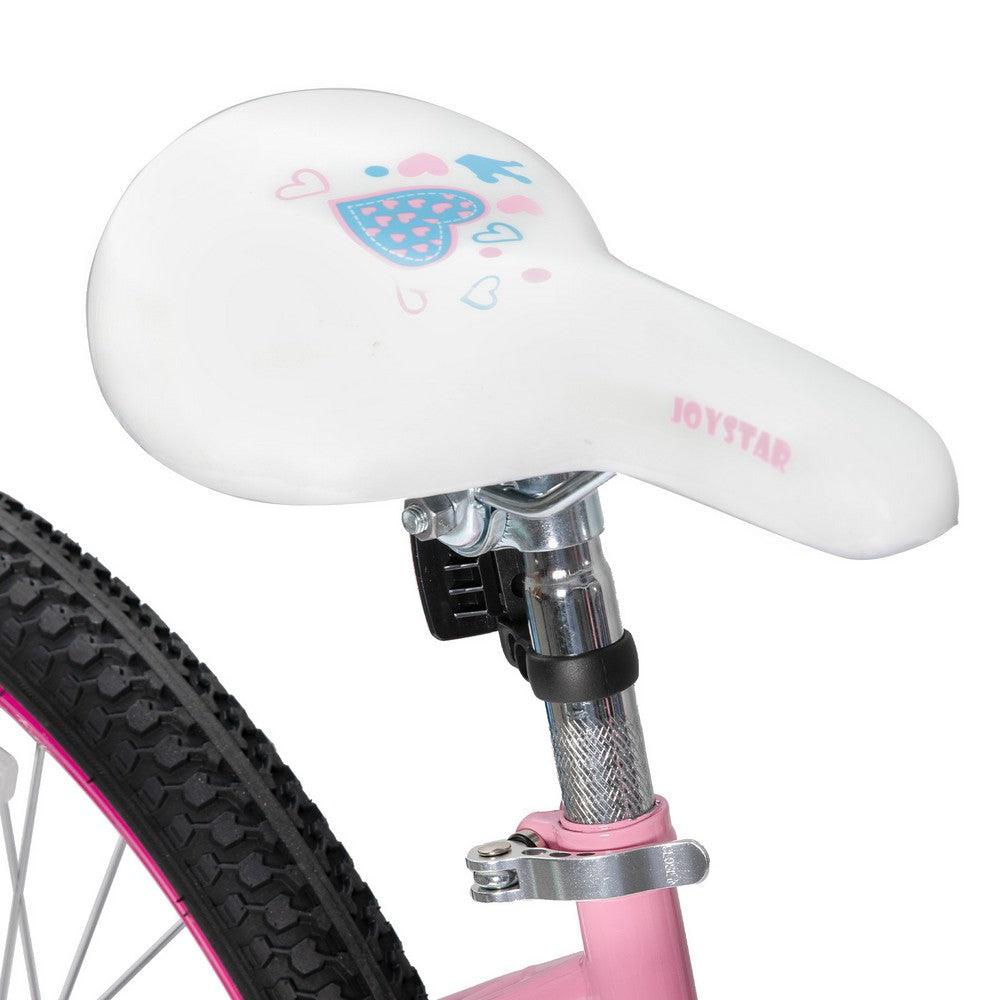 JOYSTAR Angel Girls Bike with Training Wheels & Basket