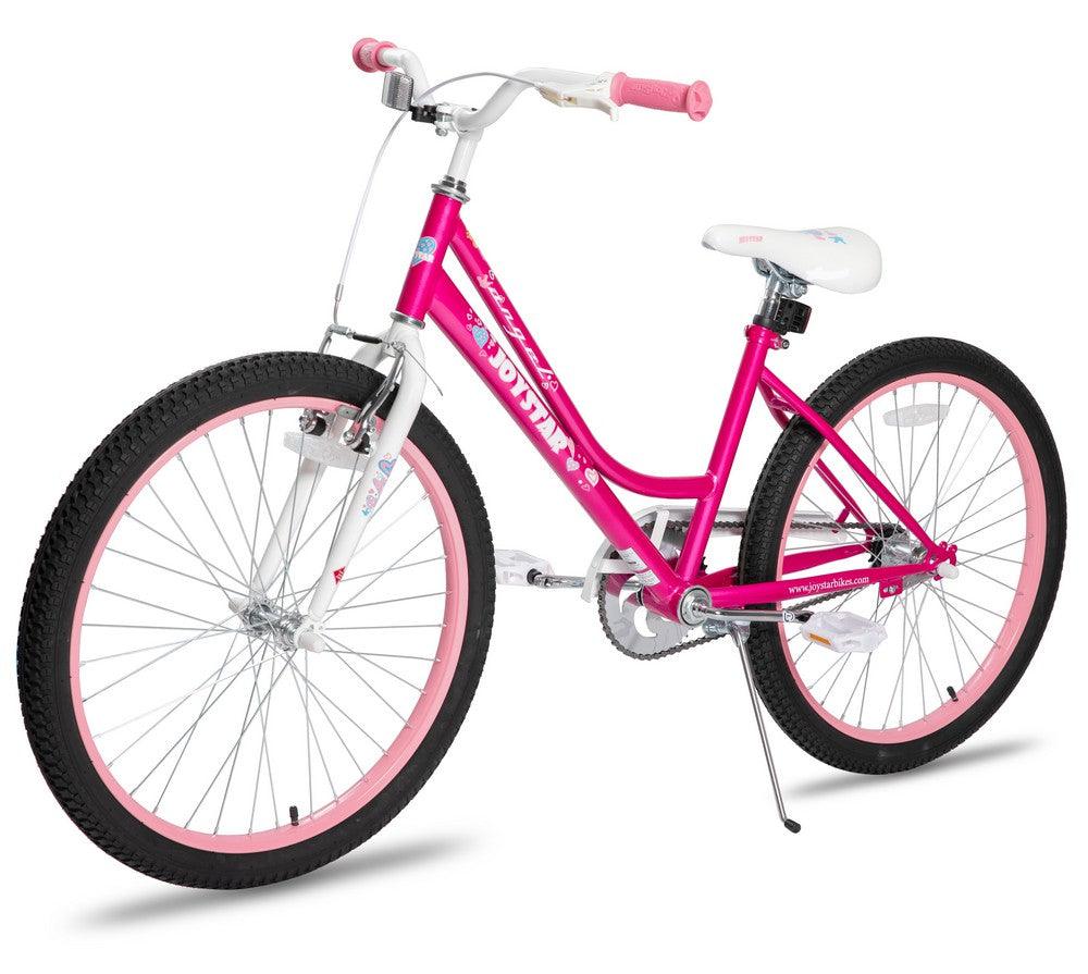 JOYSTAR Angel Girls Bike with Training Wheels & Basket