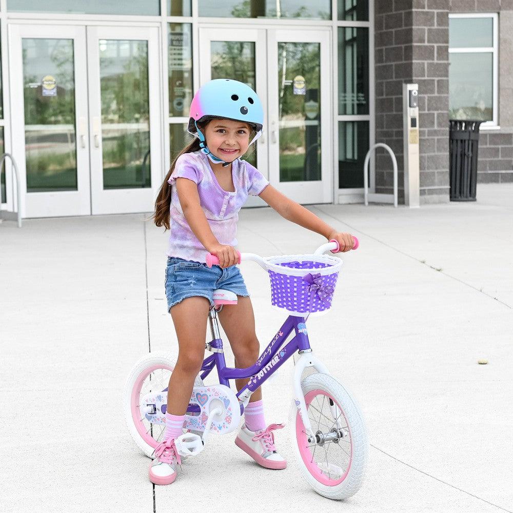 JOYSTAR Angel Girls Bike with Training Wheels & Basket