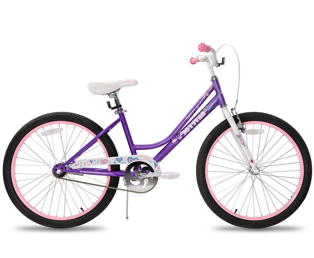 JOYSTAR Angel Girls Bike with Training Wheels & Basket