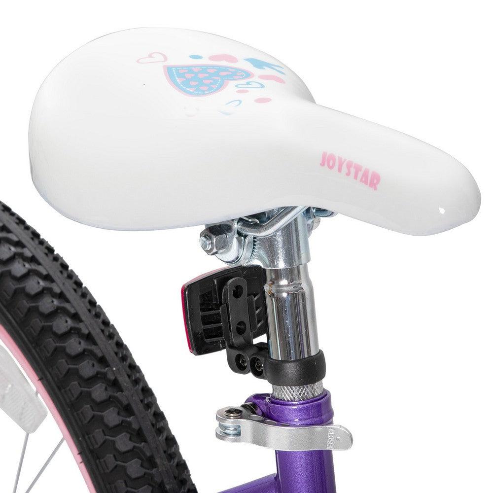 JOYSTAR Angel Girls Bike with Training Wheels & Basket
