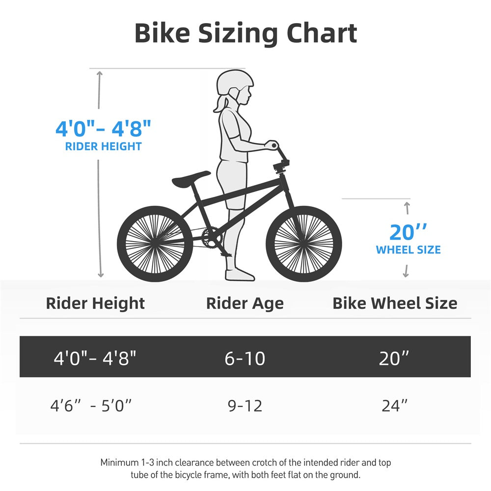 JOYSTAR Brockway Freestyle Kids BMX Bikes