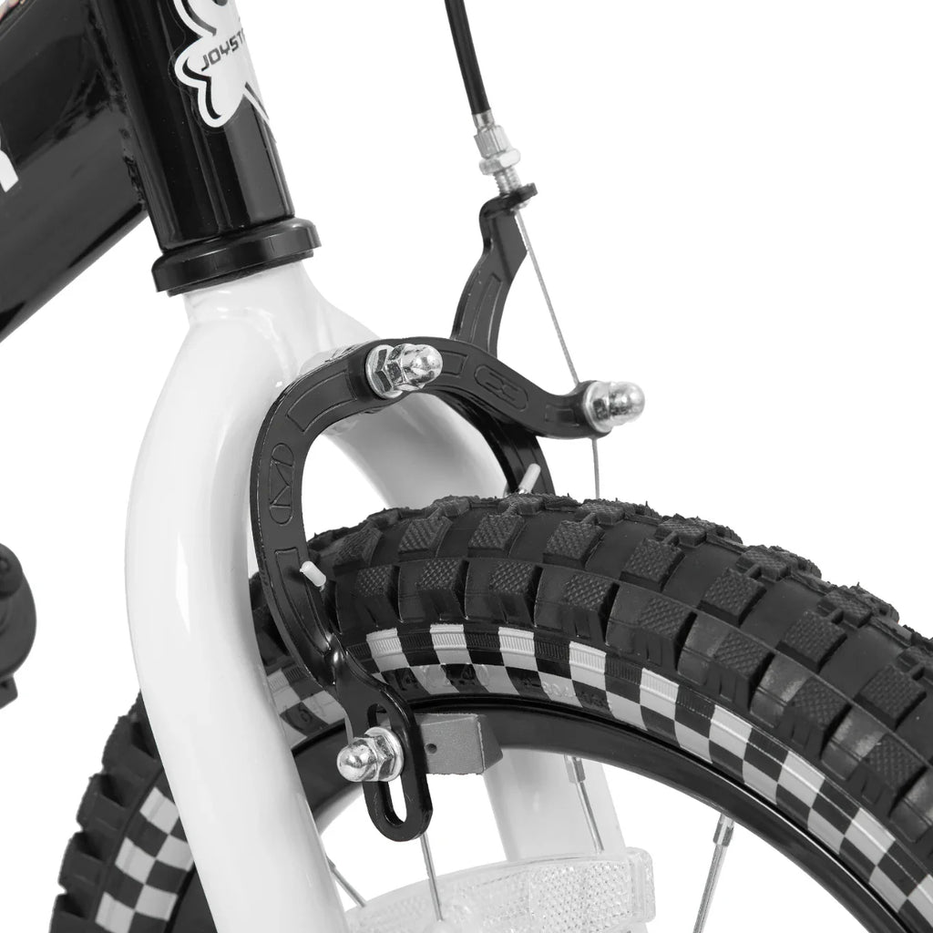 JOYSTAR Little Rock Kids Bike for Boys 2-7 Years - Bike Flag - Number Plate