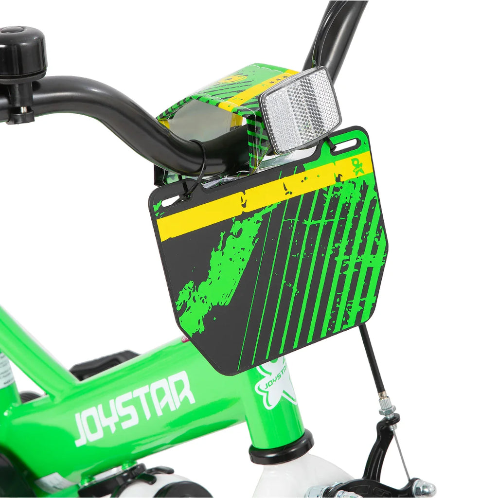 JOYSTAR Little Rock Kids Bike for Boys 2-7 Years - Bike Flag - Number Plate