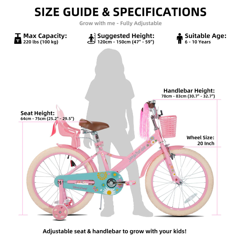 JOYSTAR Little Daisy Girls Bike