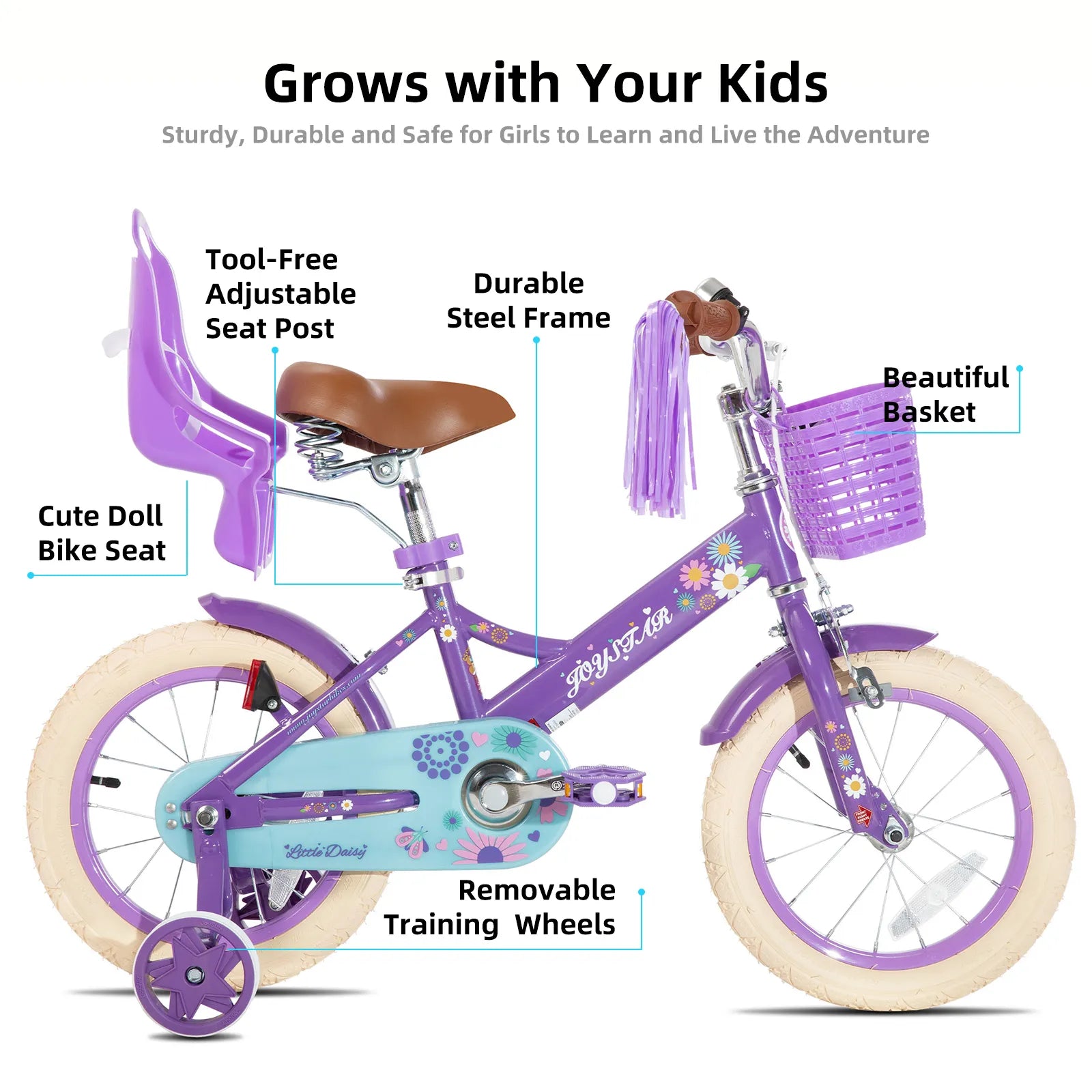 JOYSTAR Little Daisy Girls Bike