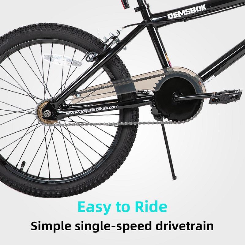 JOYSTAR Gemsbok 20'' Kids BMX Bike with Pegs