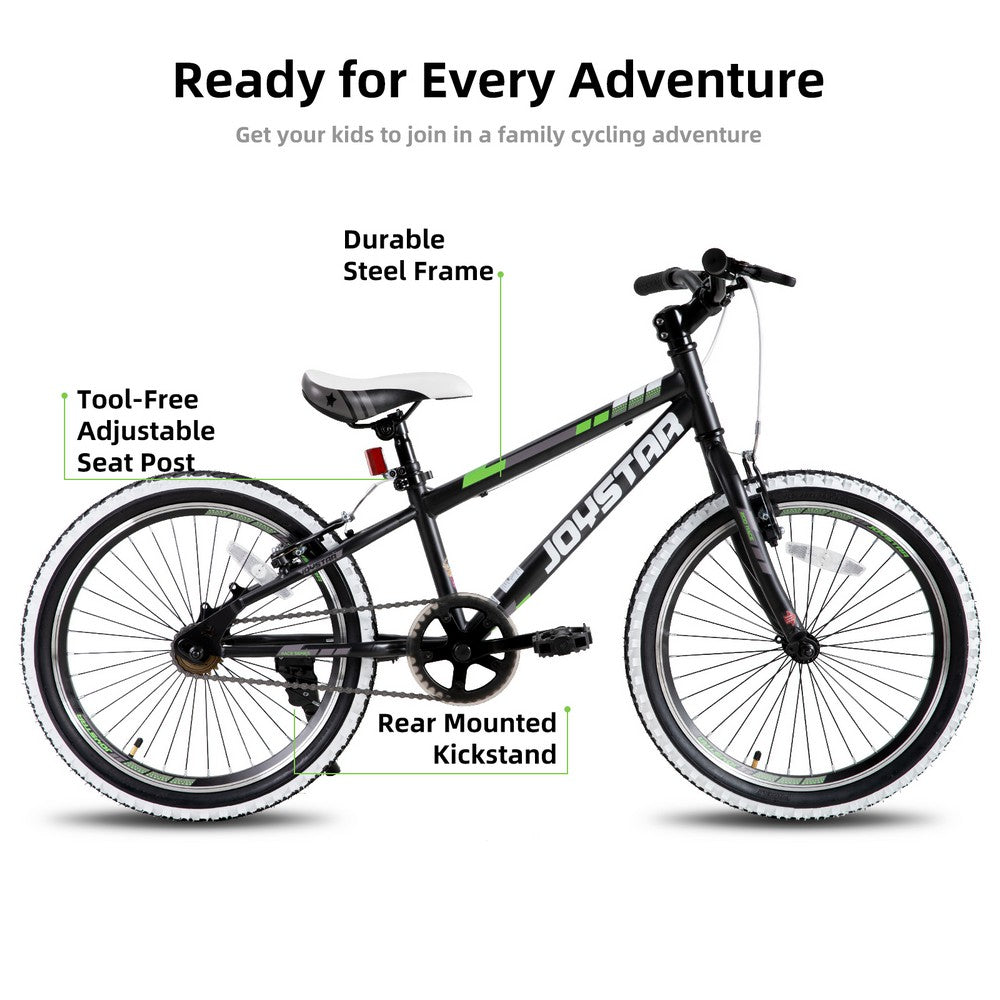 JOYSTAR Lubbock 20" 24" Kids Mountain Bike Single Speed/7-Speed Bicycle