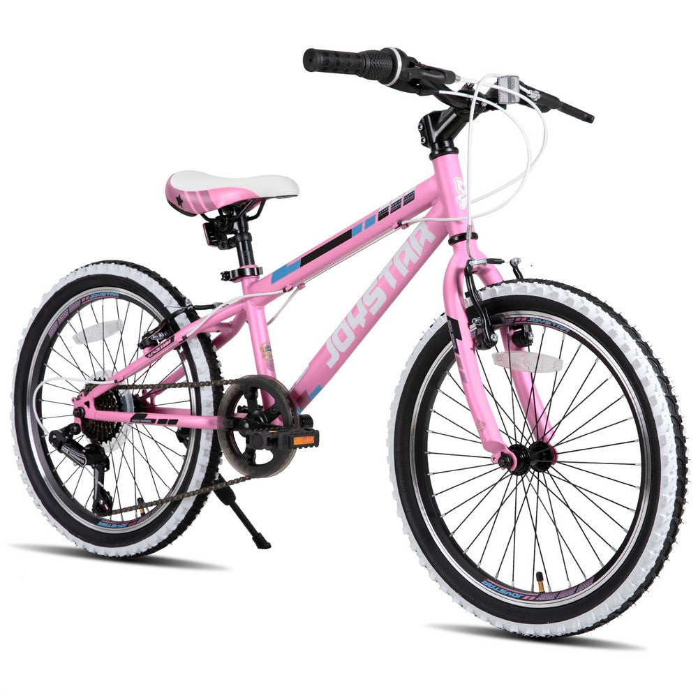 JOYSTAR Lubbock 20" 24" Kids Mountain Bike Single Speed/7-Speed Bicycle