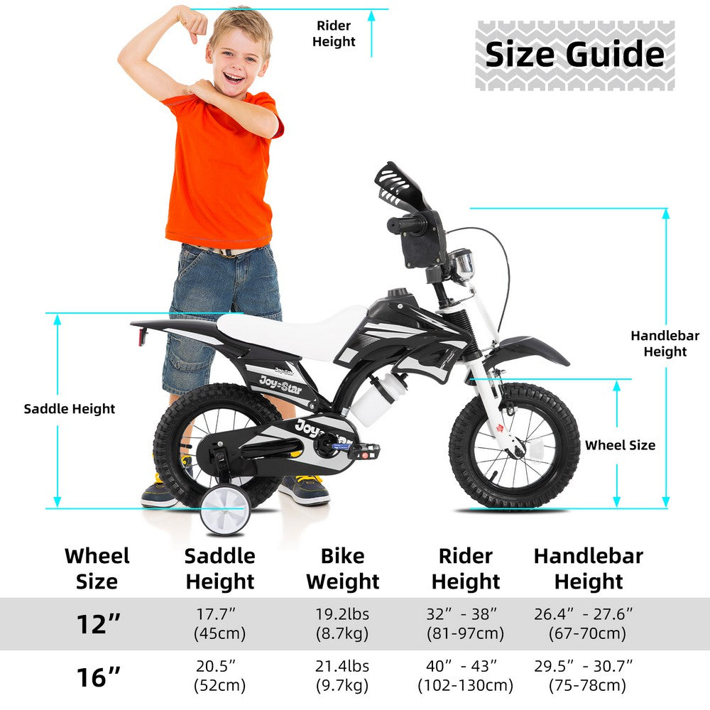 JOYSTAR Motocross Style Kids Bike for Boys Girls