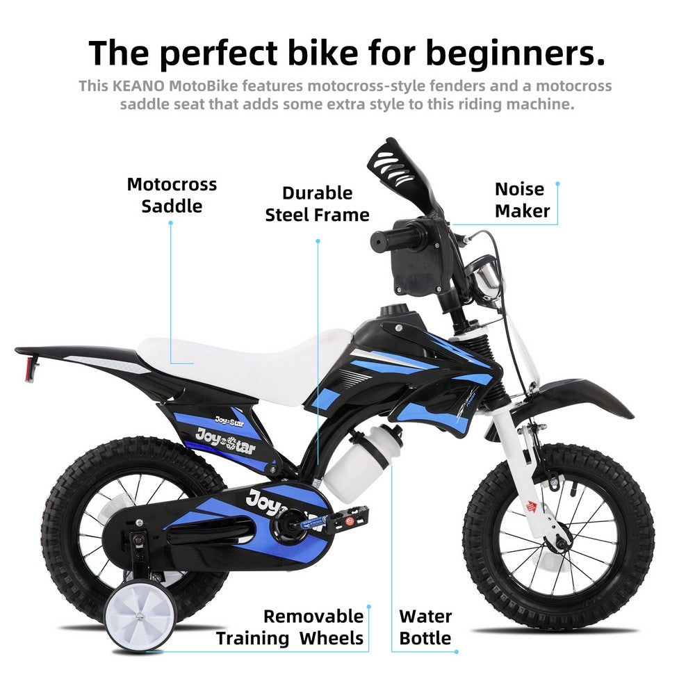 JOYSTAR Motocross Style Kids Bike for Boys Girls