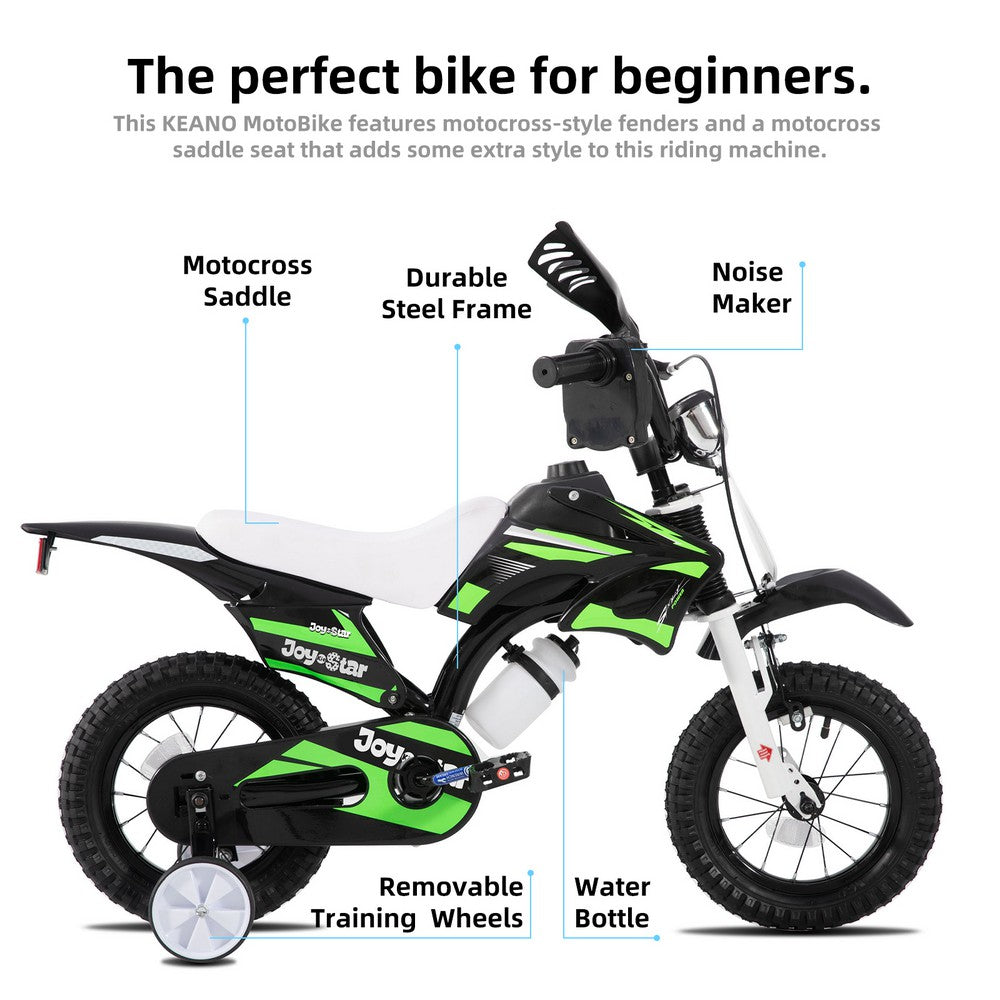 JOYSTAR Motocross Style Kids Bike for Boys Girls