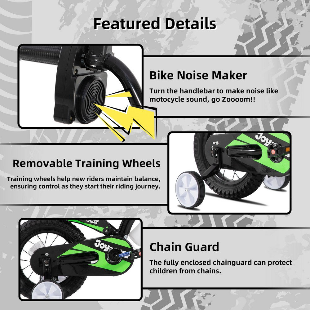 JOYSTAR Motocross Style Kids Bike for Boys Girls