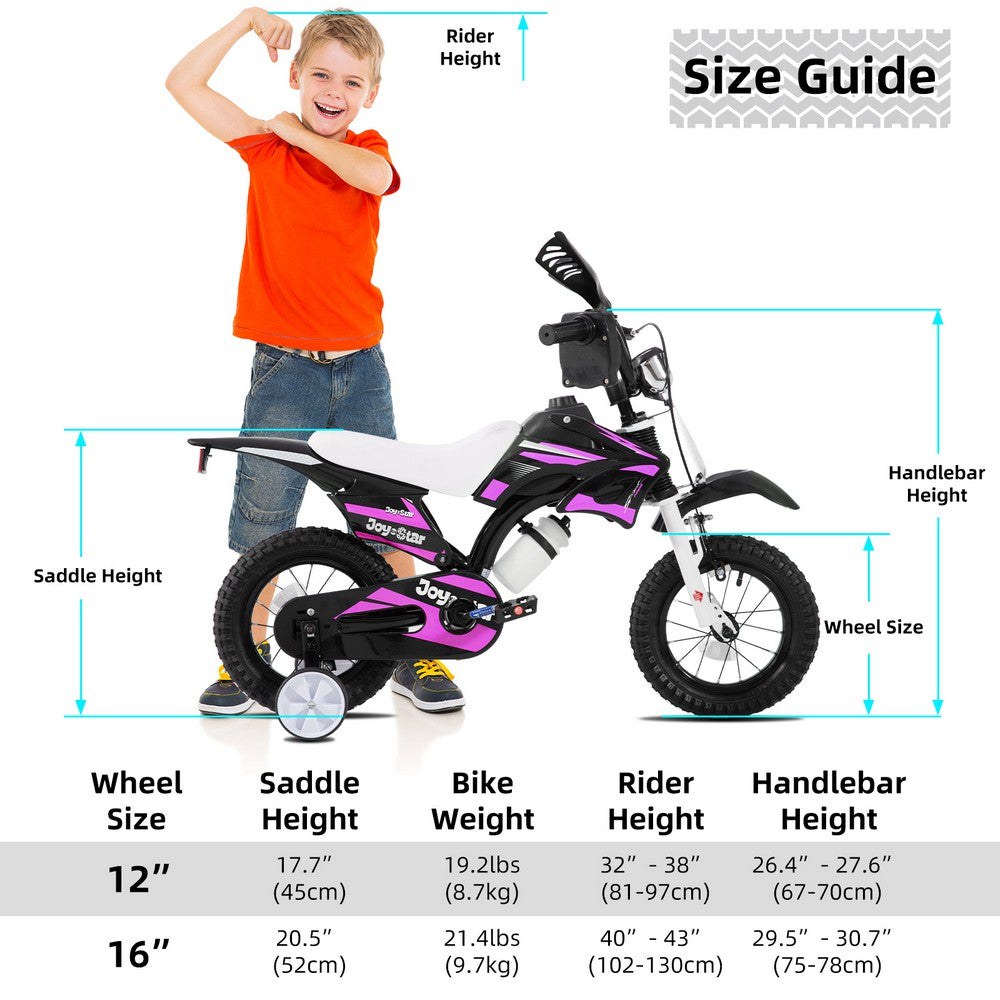 JOYSTAR Motocross Style Kids Bike for Boys Girls