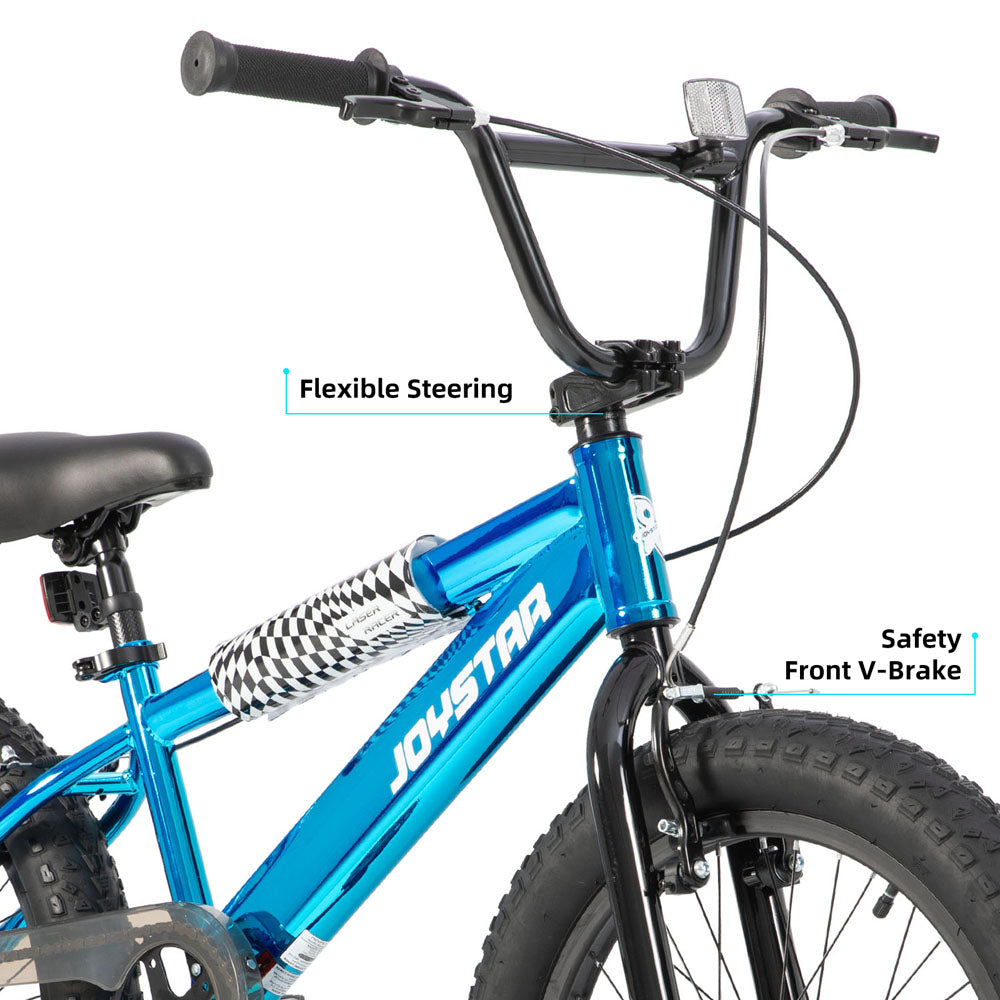 JOYSTAR 16 20 Inch BMX Style Kid's Bikes with Training Wheels
