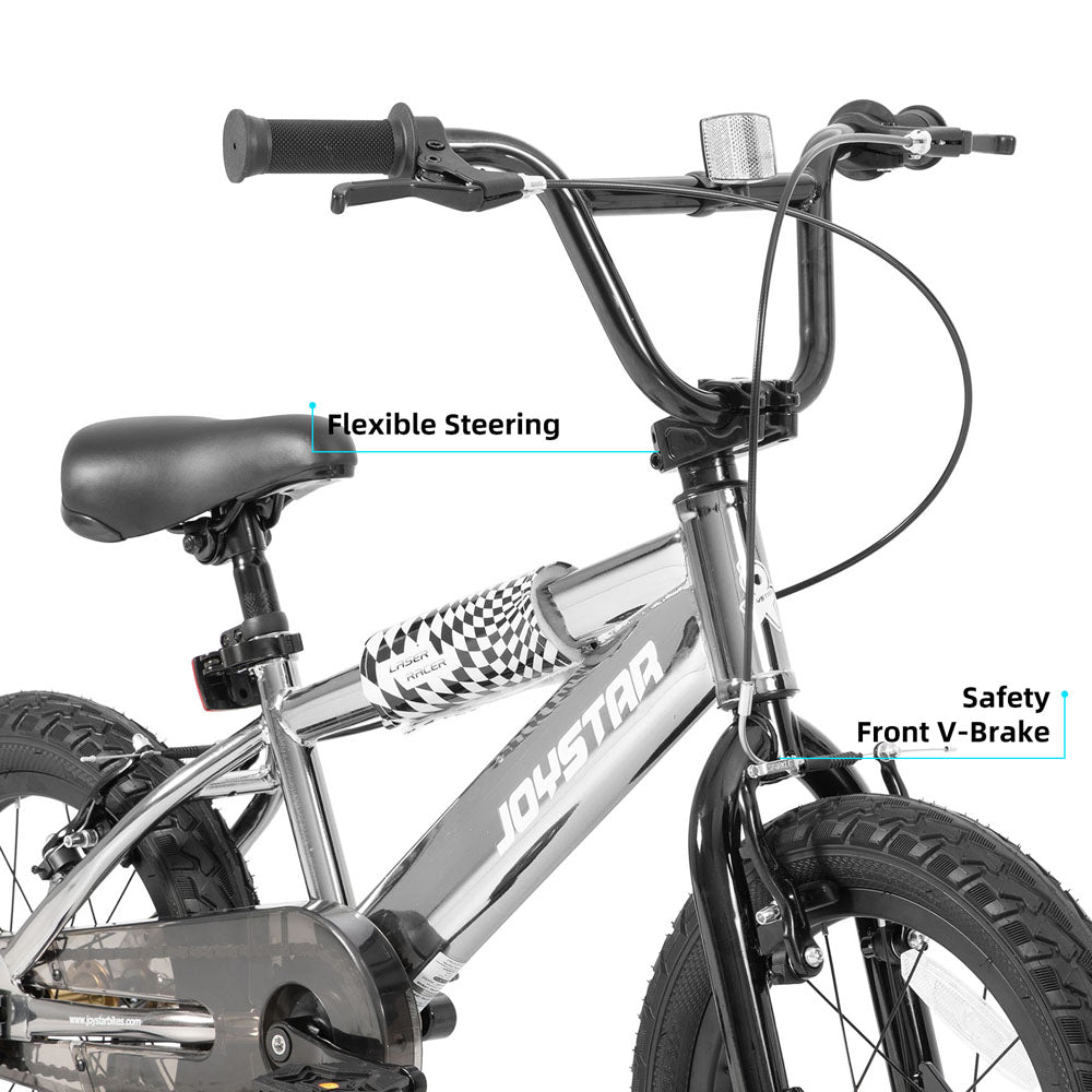 JOYSTAR 16 20 Inch BMX Style Kid's Bikes with Training Wheels