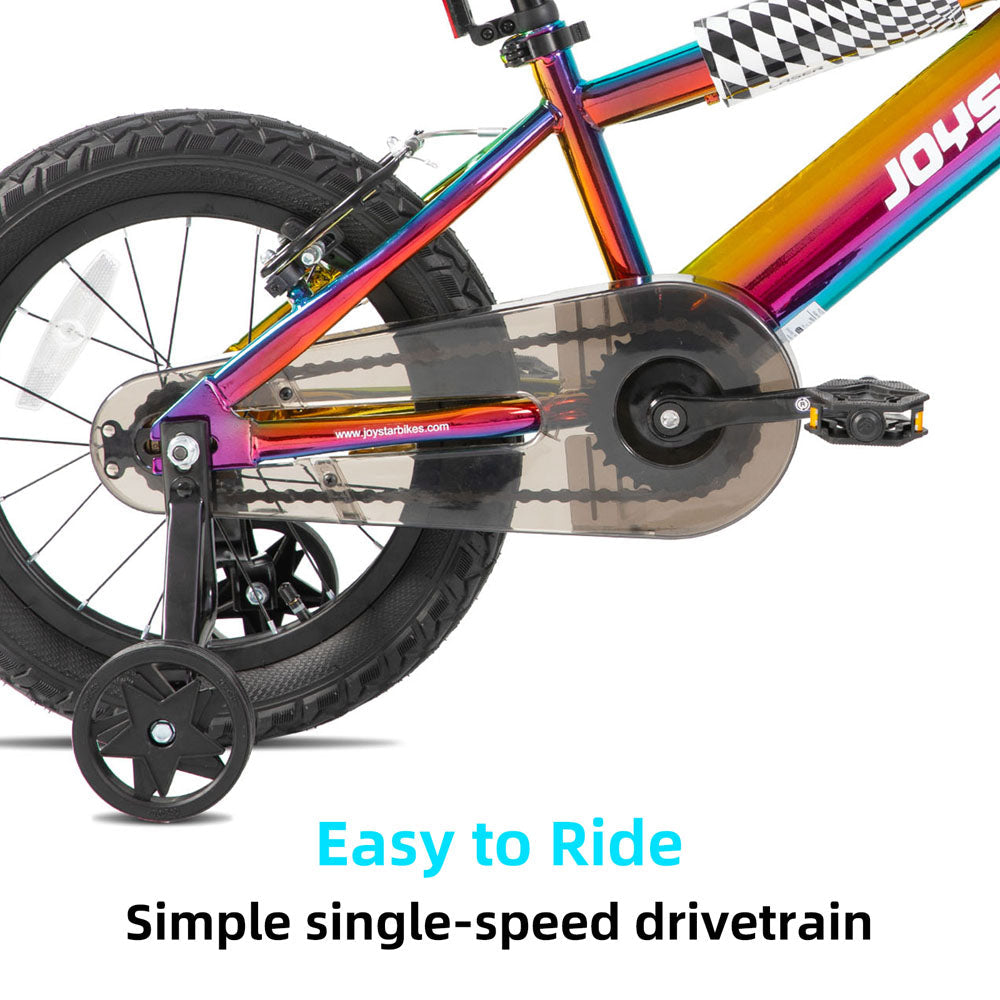JOYSTAR 16 20 Inch BMX Style Kid's Bikes with Training Wheels