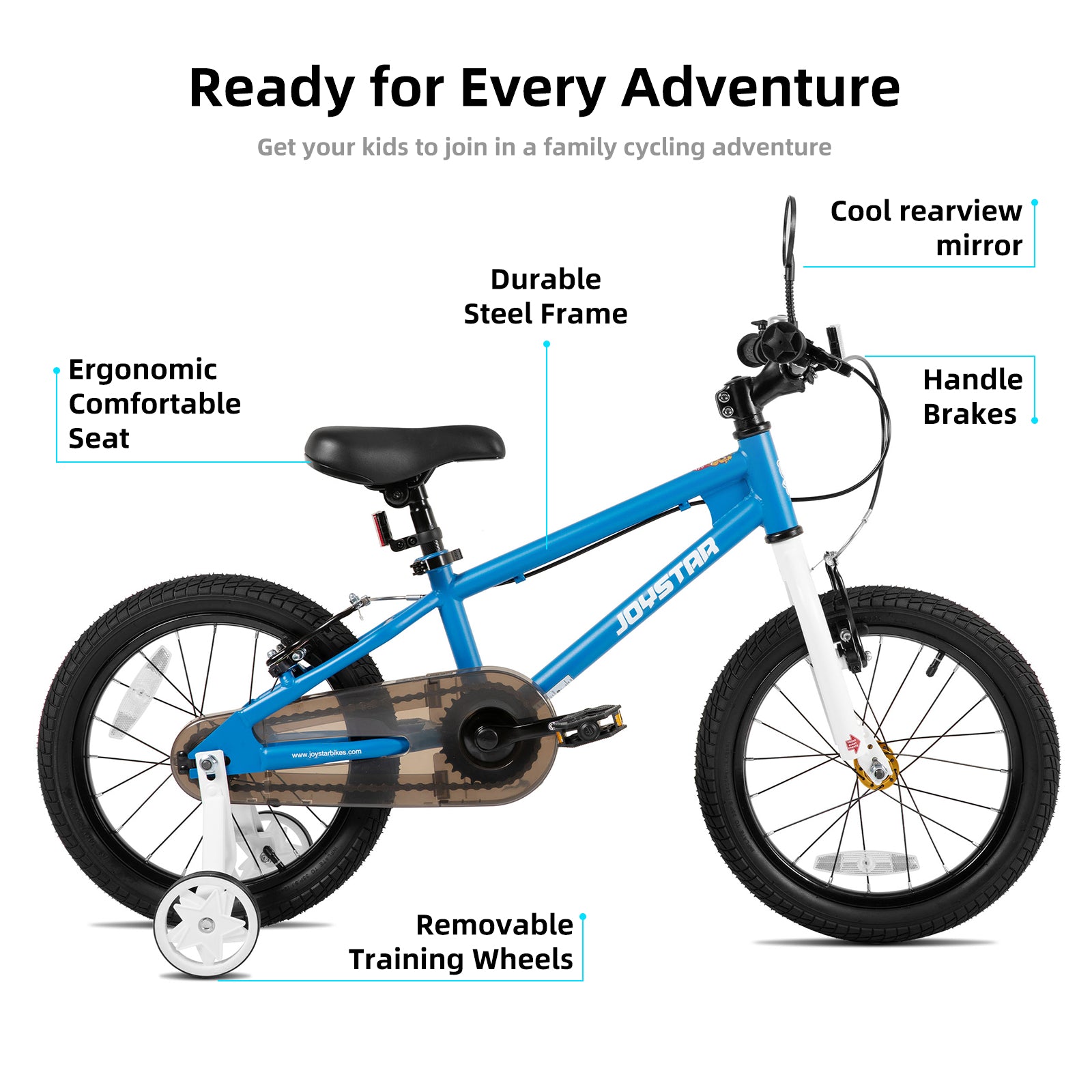 JOYSTAR Lomand Kids Bike with V-brakes