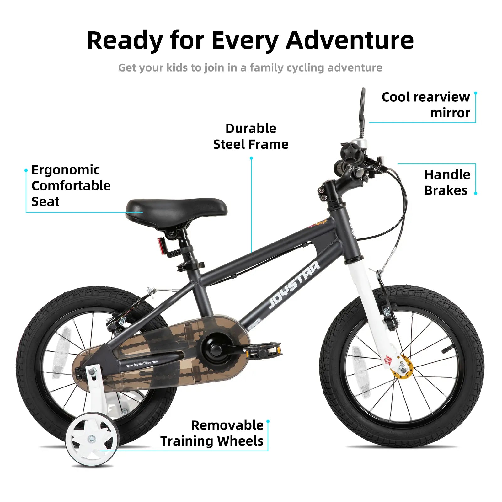 JOYSTAR Lomand Kids Bike with V-brakes