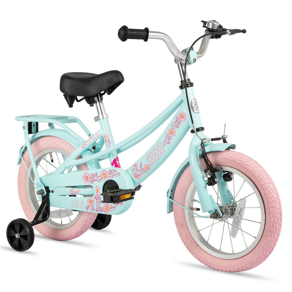 JOYSTAR Lola 16 Inch Girls Bike for 4-7 Year Girls with Rear Rack