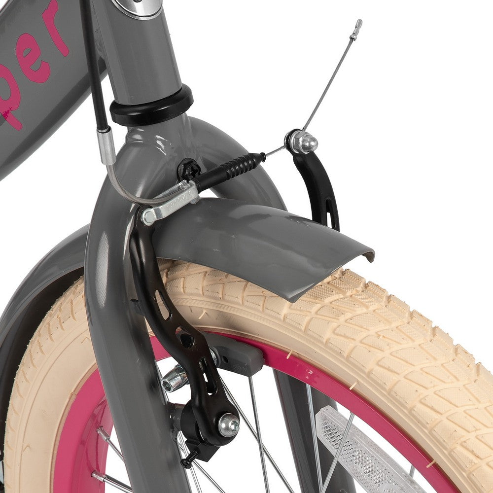 JOYSTAR Lola 16 Inch Girls Bike for 4-7 Year Girls with Rear Rack