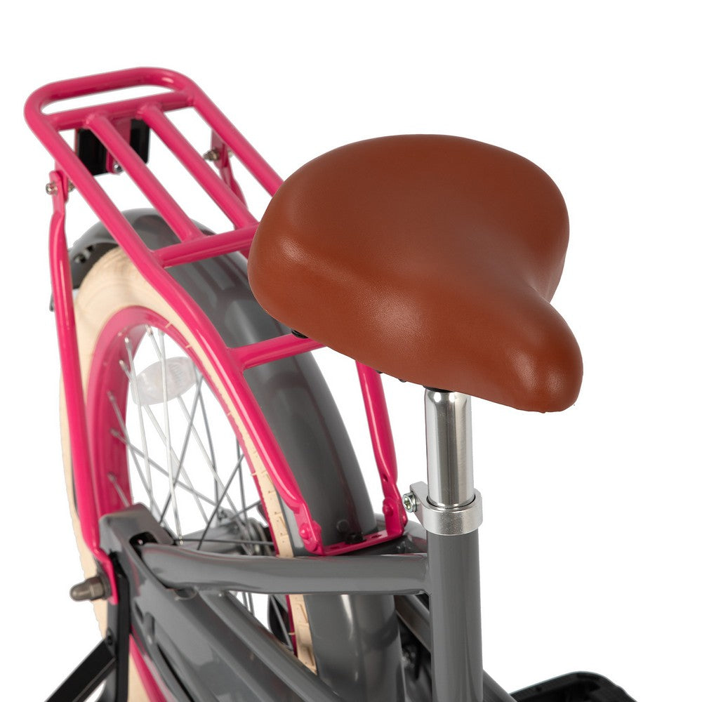 JOYSTAR Lola 16 Inch Girls Bike for 4-7 Year Girls with Rear Rack