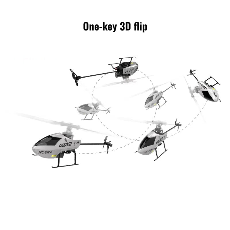 RC ERA C129 V2 4CH RC Helicopter with Altitude Hold, 6-Axis Gyro & 3D Flip