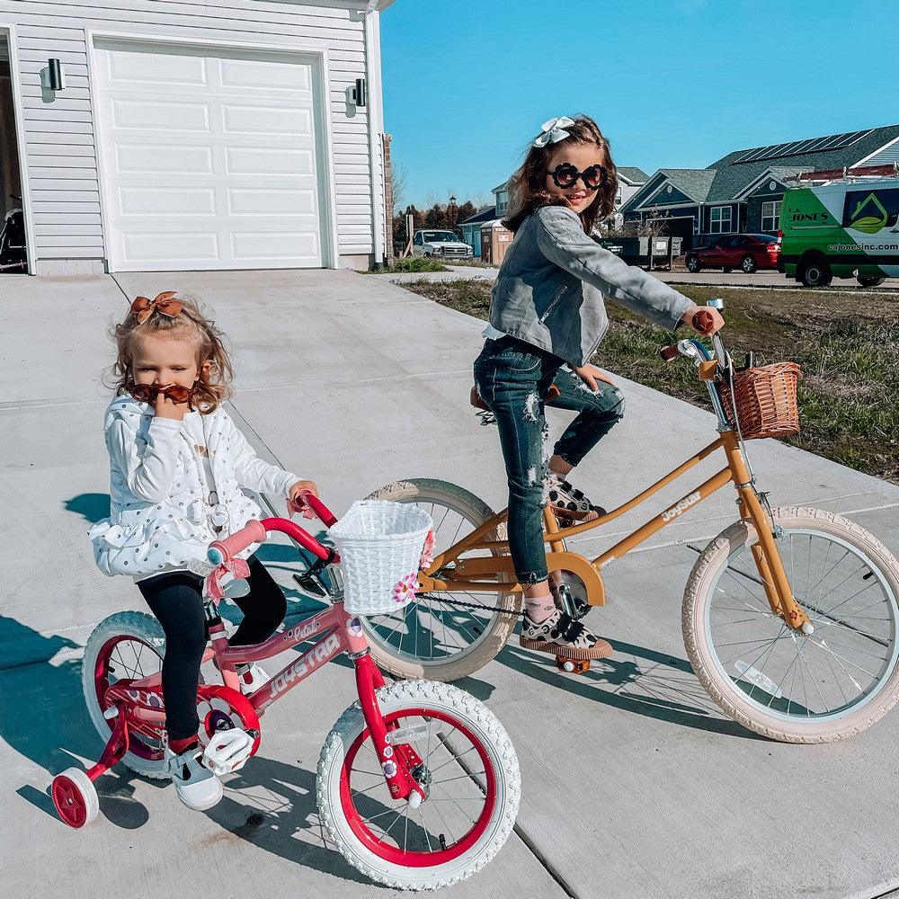 JOYSTAR Fantasy Girls Bike with Training Wheels & Basket