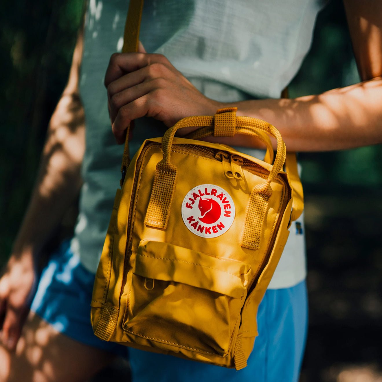 Fjallraven Kanken Sling Cross Body Bag Green