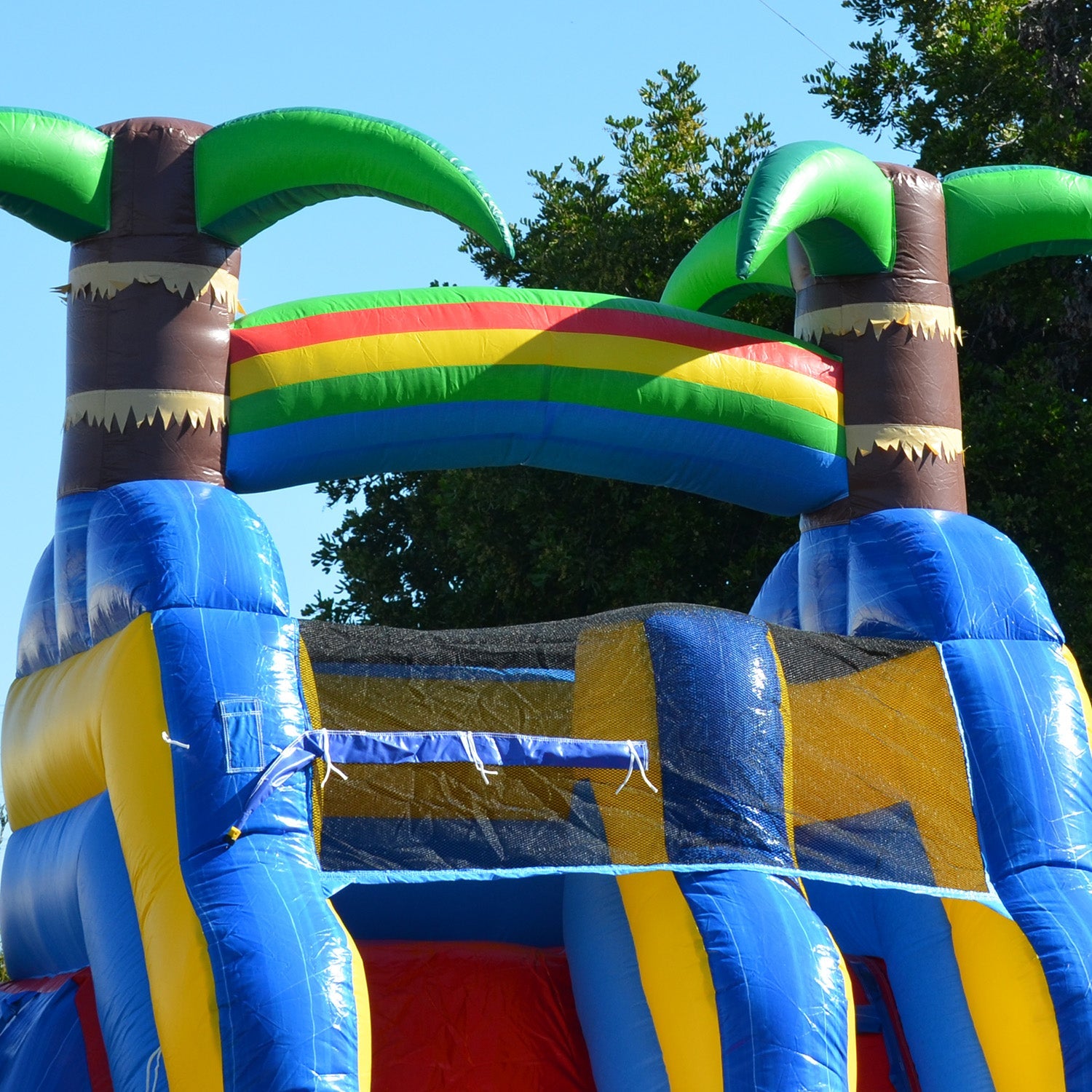 15' Ocean Shark Water Slide with Detachable Pool