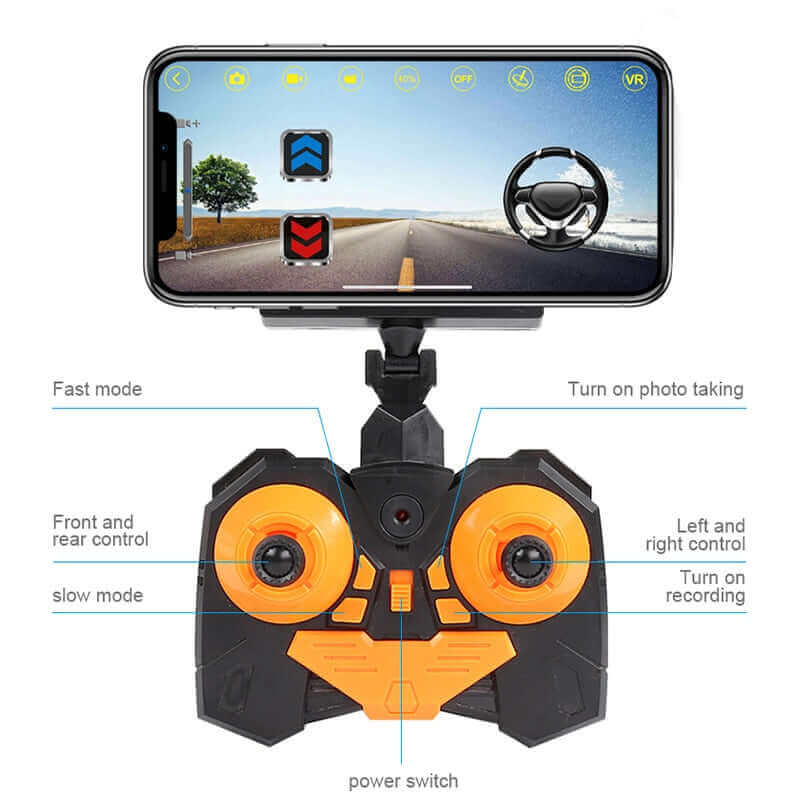 1:18 RC Climbing Car with 720P WiFi FPV Camera