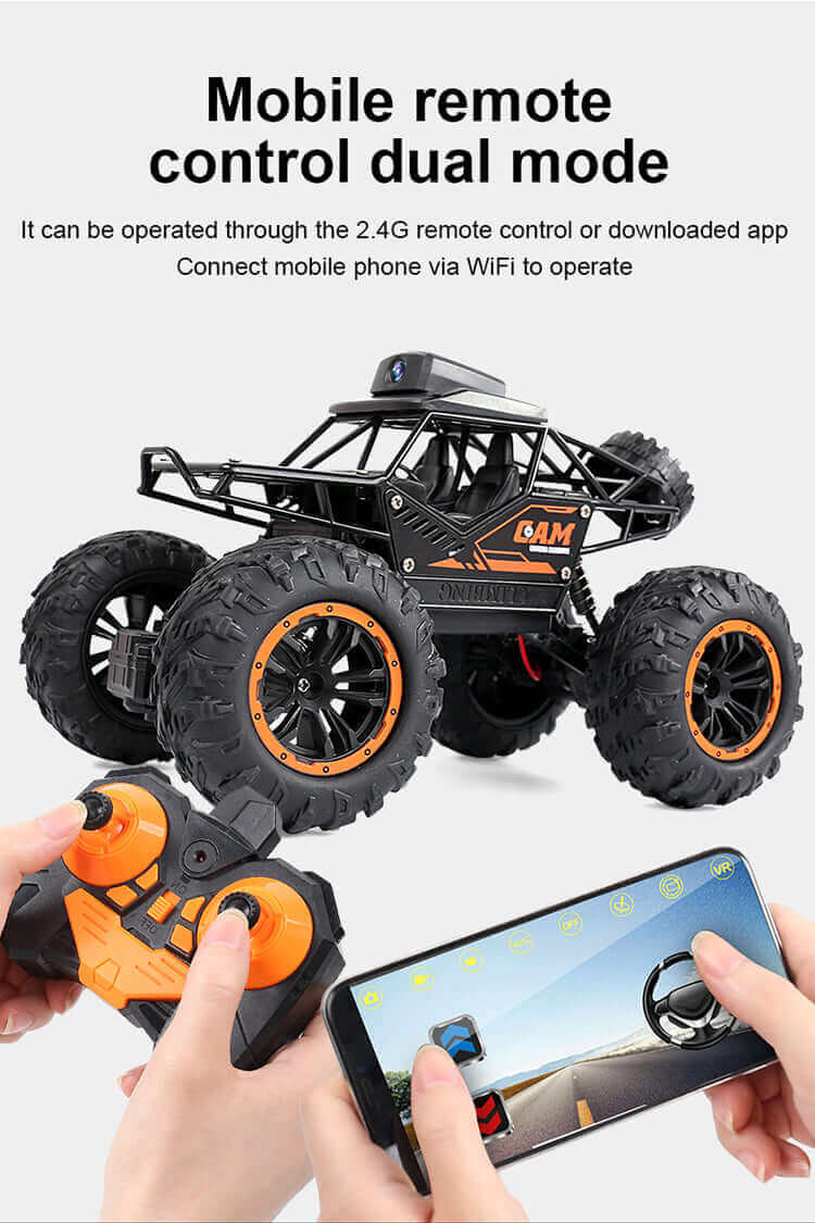 1:18 RC Climbing Car with 720P WiFi FPV Camera