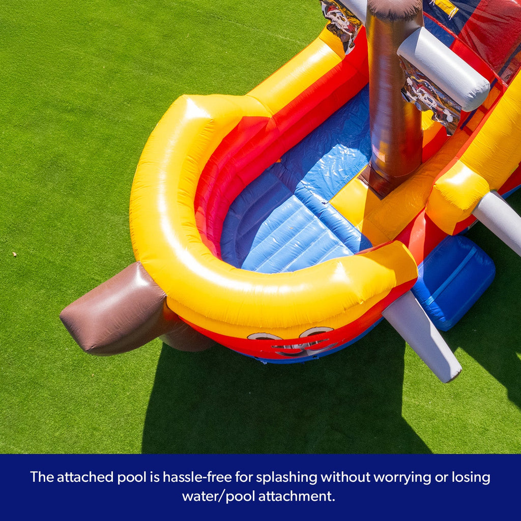 15' Pirate Ship Water Slide Playset
