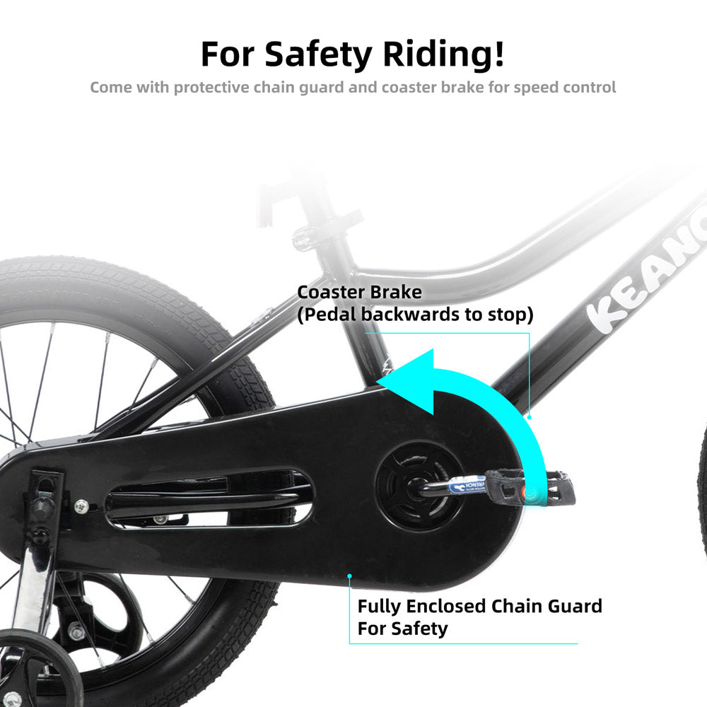 KEANO Lexicon Kids Bike for Boys Girls Ages 3-12 Years Old